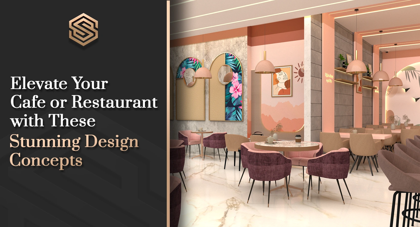 Image for Restaurant Interior Design Ideas post